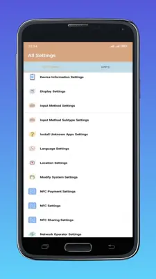 All Settings android App screenshot 3