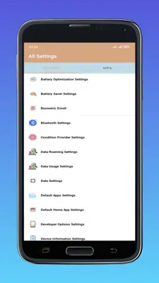 All Settings android App screenshot 4